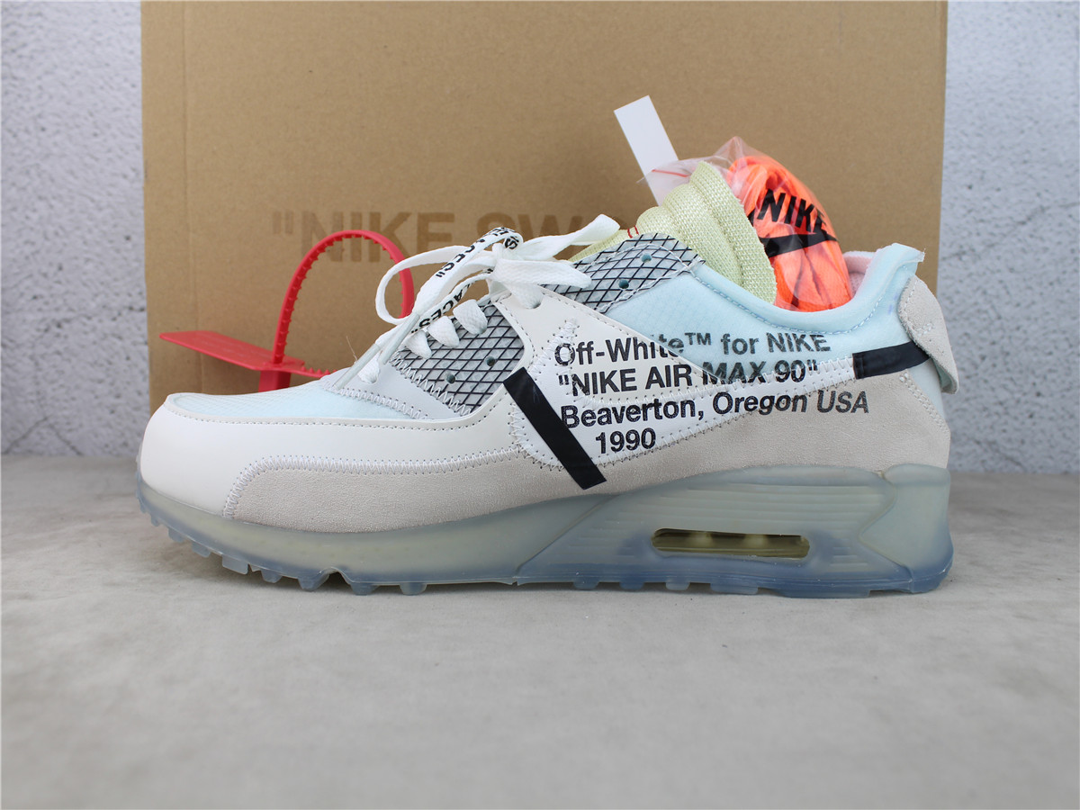 Off-White x Air Max 90 The Ten AA7293 100